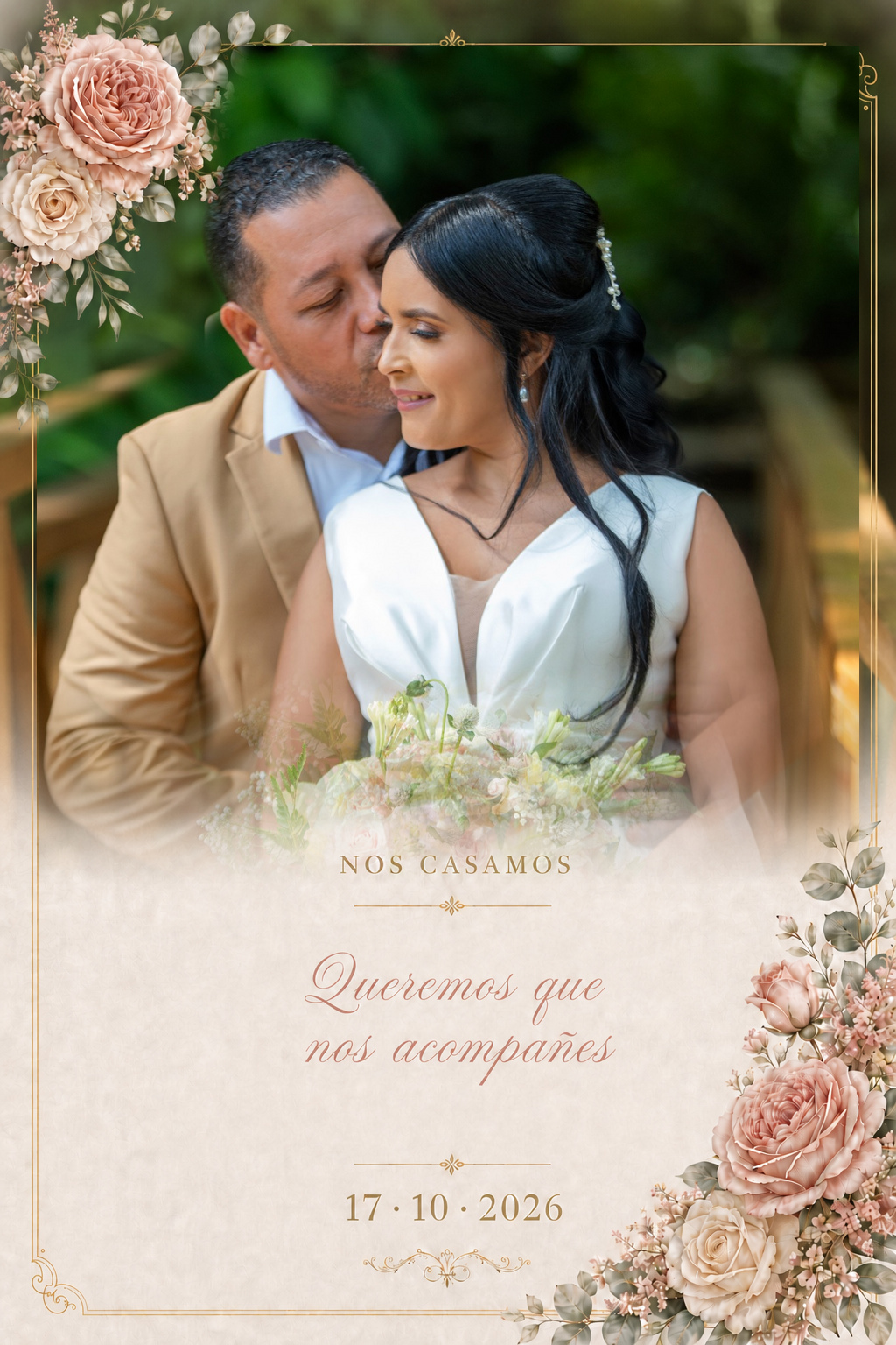 Portada de la boda de Johanna y Francisco